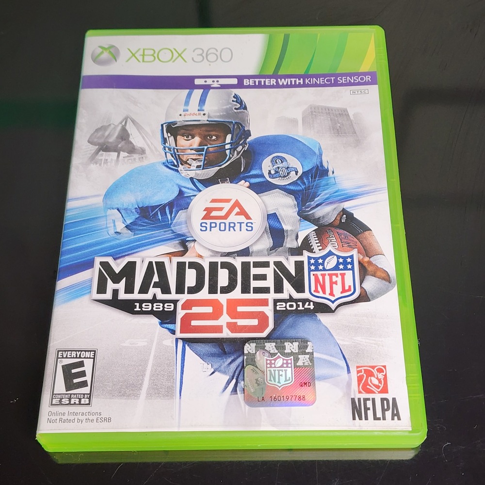 EA Sports Madden NFL 25 Xbox 360 Standard Sports Kinect Support Excellent